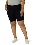 Lee Women's Plus Size Legendary 9' Chino Bermuda Short Black 20 Plus
