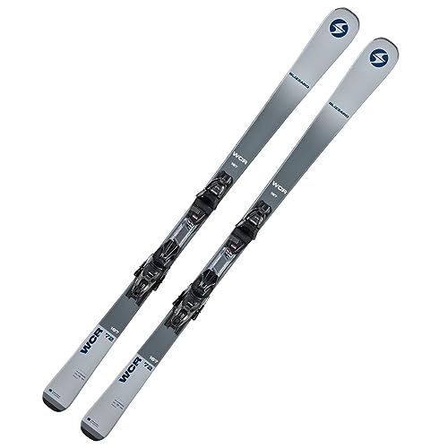 Attrezzatura sci: adatto per piloti esperti, sagomatura: 121 – 72 – 104 @ 167 cm | Raggio: 14 m @ 167 cm | On/Off: 100% On – 0% Off | Tipo rocker: Full Camber Rocker | Colore: grigio/blu | Lunghezza: 153 cm