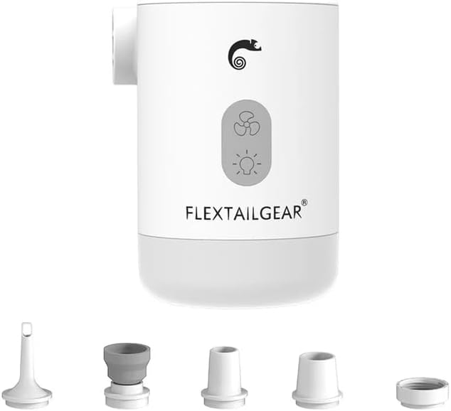 ポータブル4イン1エアポンプ Flextail Max Pump2 Pro(ホワイト)