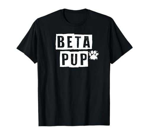 Beta Pup Graphic Tee Popular Puppy Play T-Shirt
