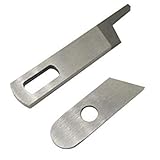 La Canilla ® - Set de 2 Cuchillas (Inferior y Superior) para Overlock Singer 14SH654, 14SH754 14SH, 14CG y 14U además de otros modelos PFAFF, Babylock y Consew | Repuesto de Remalladora Singer