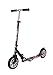Hornet Scooter Roller Air 200, schwarz/rot | Luftreifen Big Wheel | Tret-Roller luftbereift | Kick-Scooter | 14533