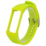 LALADEFIEE Cinturino in Silicone Lime per Orologio Smart Compatibile A360 A370 Bracciale Digitale per Uso Quotidiano