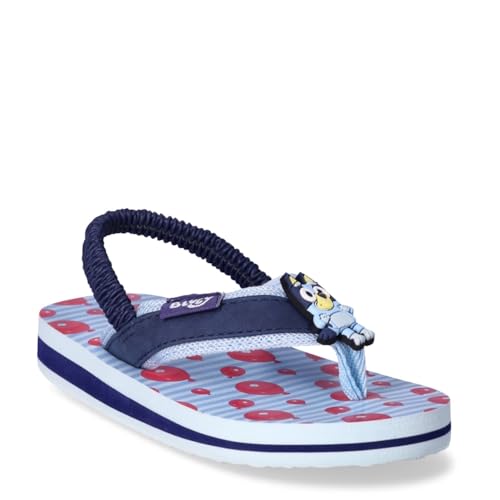 Ground Up Bluey Toddler Boys' Flip Flops Sandals (Sizes 5/6)2