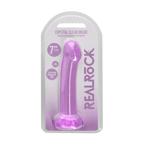 Dildo non réaliste avec tasse d'aspiration 6,7 '' / 17cm