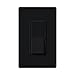 Lutron DVLV-603P-BL Decora Dimmer, 450W, Magnetic, Diva, Black