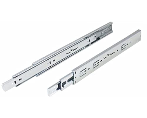 Image of Smart Shophar Steel Alaska Telescopic Channel 10 Inches Silver, Pack of 1 Set - Corrosion Resistant, Easy to Grip, Enhances Window Treatment, Value Pack