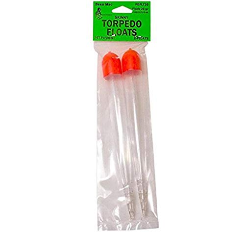 Beau Mac DSFP3/8 Float Finesse in-Line Stem PET Floats 3/8oz XL