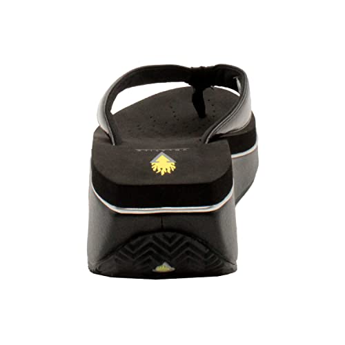 Volatile Women's Cafe Metallic Thong Sandal3