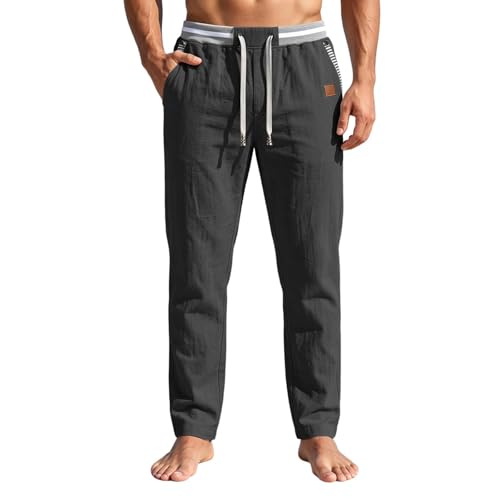 Pantalon de jogging homme en toile légère pour le travail et le yoga
