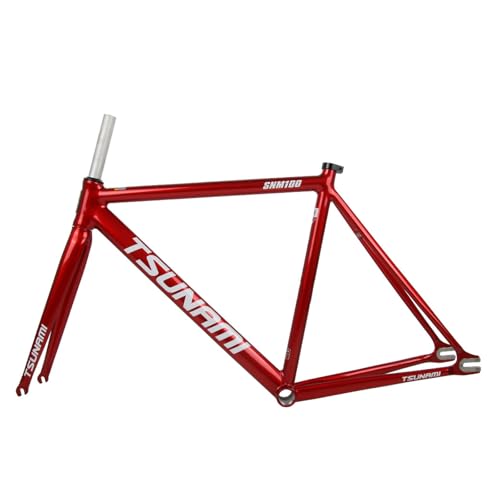 TUJISEK Lega di Alluminio Telaio per Bici A Scatto Fisso
