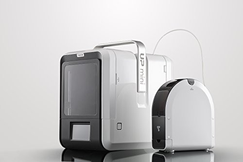 Tiertime UP Mini 2 ES 3D Printer, Linux Embedded System, Built-in HEPA Filtration, Advanced Materials Options, WiFi Connection, White, One Size