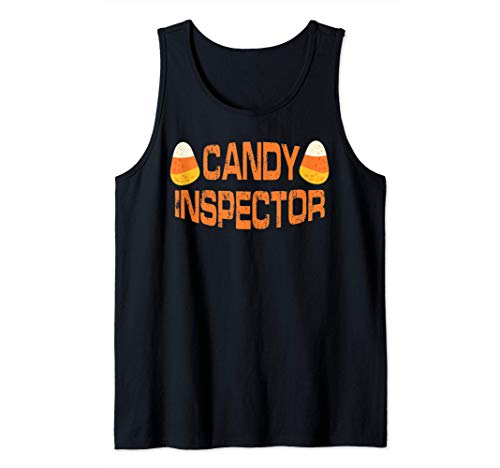 Halloween Candy Corn Inspector T Shirt Funny Gift Mens Women Canotta