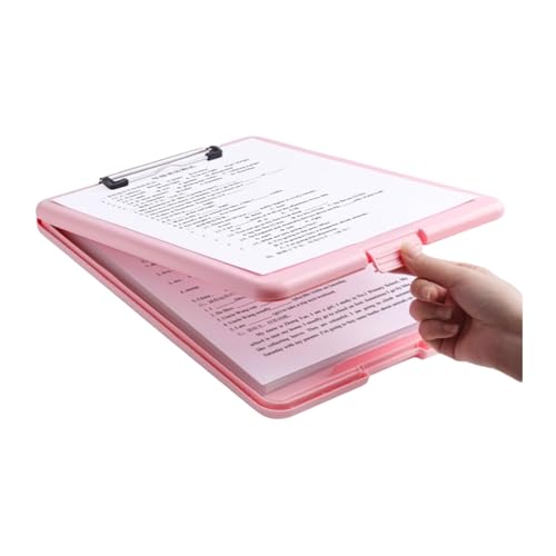 Porte-bloc plastique 2L léger dossier de rangement multicolore format A4 - 3
