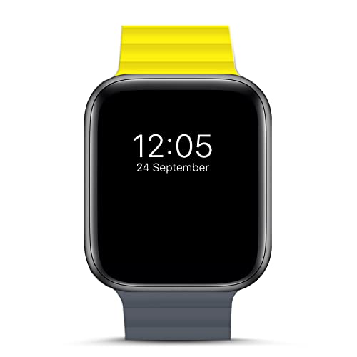 Image of GRIPP Reverser Premium Silicone Magnetic Watch Strap for 40mm /41mm /42mm, Watch Series 11 /10 /9 /8 /7 /6 /5 /4 /3 /2 /1, SE 3 /2 /1, Slim, Lightweight, Adjustable (Watch Not Included)
