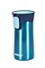 Contigo Thermobecher Pinnacle Snapseal Edelstahl Isolierbecher, Kaffebecher to go, auslaufsicher, spülmaschinenfester Deckel BPA-frei, 300 ml, Blue, 1 Stück (1er Pack)