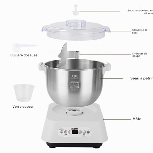 Fermentation thermostatique et pétrissage robuste avec le mélangeur 7L - 6