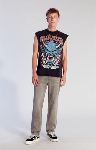 PacSun Men's Cade Straight Jeans Stretch Gray3