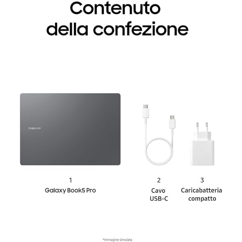 Samsung Galaxy Book 5 Pro Core Ultra 5 226V 16GB 512GB (NP944XHA-KG4IT)