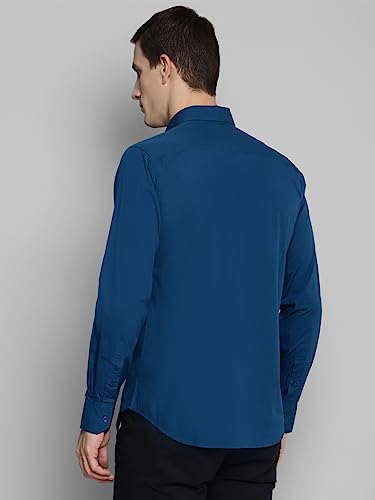 Image of Allen Cooper Solid Shirts for Men - 100% Cotton Comfort Fit Casual and Formal Shirt - Breathable, Soft, Classic Style (Multiple Colors)