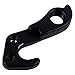 for Bike Rear Derailleur Hanger #322175 Compatible with for Trek FX 7.2/7.3/7.4/7.5/7.6 Series 4 Series 6000 9 Series Steel Gear Mech Tail Hook Replacement(Black)