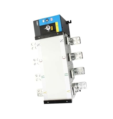 Commutateur de transfert automatique 4 pôles 500A-630A classe PC pour double alimentation