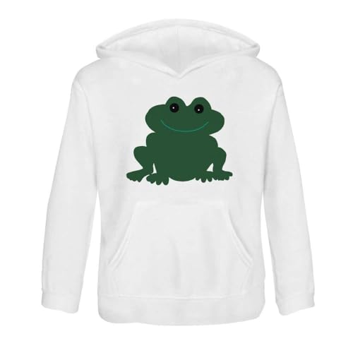 Azeeda 'Smiling frog' Children's Hoodie/Hooded Sweater (KO041735)