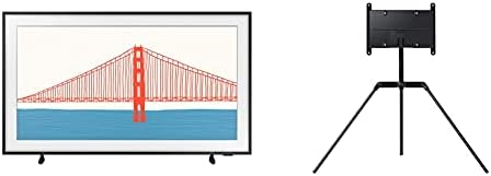 Amazon Com Samsung 55 Inch Ls03a The Frame Qled 4k Smart Tv With Alexa Built In Qn55ls03aafxza 21 Model Black With Samsung The Studio Stand The Frame Vg Sesa11k Za 21 Electronics