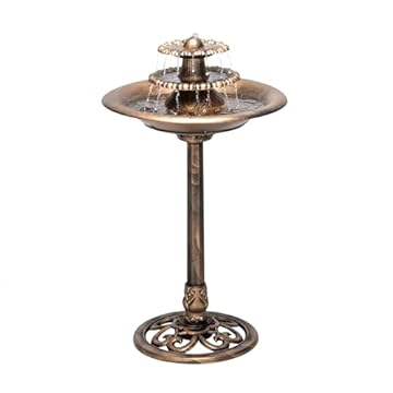 Bird Bath with Pedestal and Fountain - Which One Will Transform Your Garden? 2 bird bath with pedestal and fountain