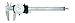 Mitutoyo 505-744 D6"XW Dial Caliper, 0"-6", 0.001" OD Carbide Jaw