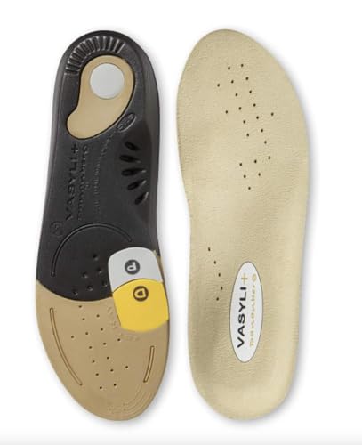 Vasyli+Dananberg 1st Ray Orthotic, Large, 1st Ray Function, Removable Distal & Proximal Plugs, Full-Length Insole, Low Resistance to Joint, Heat Moldable, Rear Foot Control, Lasting Pain Relief