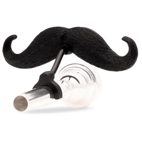 Trumpet-stache XL, by Brasstache - New (2024) The Original Clip-on XL Mustache for Trumpet and Mellophone...