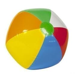 RIN 3 Dozen (36) Mini Beach Balls- 6" Each /