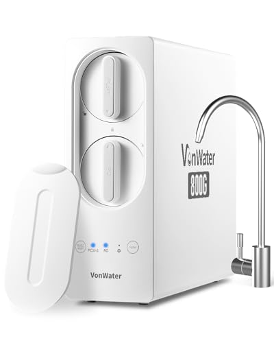 800GPD Tankless Reverse Osmosis System,7-Stage RO Water Filtratio...