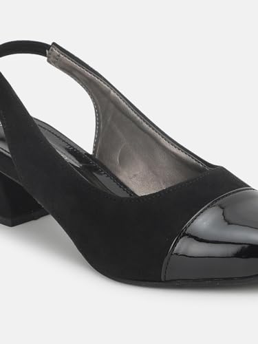 Image of Marc Loire Women Smart Casual Pointed Toe Block Heel Fashion Sandal