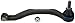 MOOG ES800815 Tie Rod End