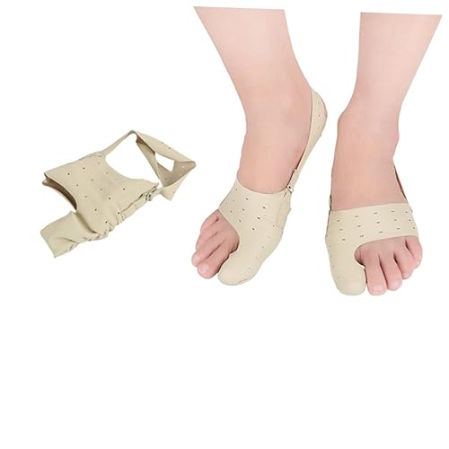 FRCOLOR Bunion Separator Socks for Women Hallux Straightener Silicone Gel Foot Size for Men and Women