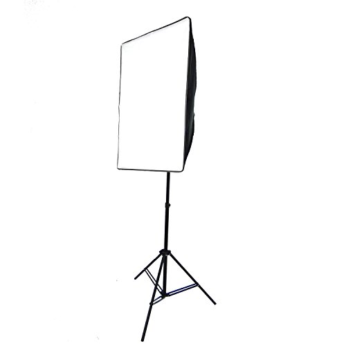 Studioset Studioleuchte faltbar Softbox DynaSun Kit SB1007 48x65 E27 Easy Folder mit Stativ für Studio Photo Video