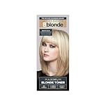Jerome Russell Bblonde White Gold Maximum Blonde Toner – Non-Permanent Hair Toner for Pre-Lightened & Blonde Hair Colour, Hair Dye with No Ammonia or Peroxide, Lasts 8 Washes, 75ml