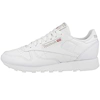 Reebok Mixte Classic Leather Sneaker, FTWWHT/FTWWHT/PUGRY3, 41 EU