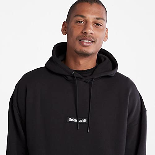 Sweat d'hiver Timberland homme capuche pull chaud empiècement coude - 4