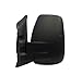 Driver Left Side Mirror Replacement Lower Glass with Plate fit Ford Transit 150 250 350 from 2015-Onward