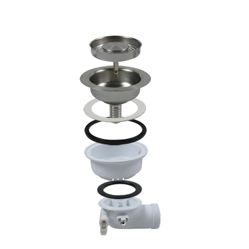 Colador para fregadero de acero inoxidable 4.5 pulgadas miniatura 3