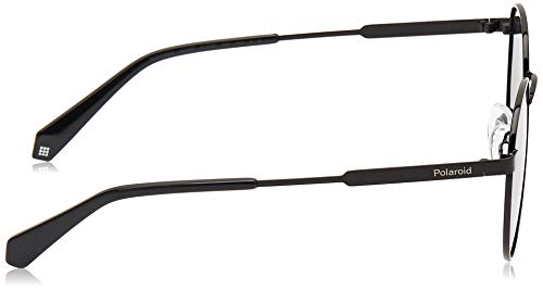 Polaroid Sunglasses PLD 2053/S Oval Sunglasses, Black/Polarized Gray, 51mm, 20mm3