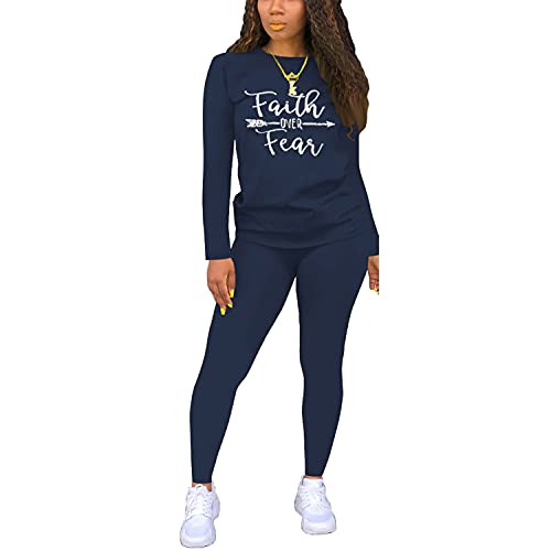 Image of Nimsruc Two Piece Outfits For Women Casual