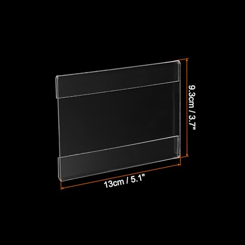 Marcos de fotos acrílicos de pared de 3.5x5 pulgadas PATIKIL transparentes para oficina juego de 8 2