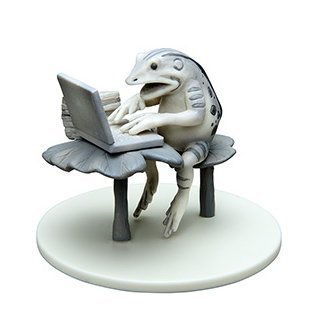 Re-Ment Animal Caricatures Nowadays [2. Workaholic] Miniature figure Box (Japan Import)
