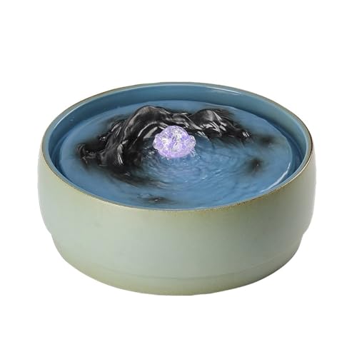 Decoración Fuente de relajación sobremesa con decoración Agua Corriente Interior