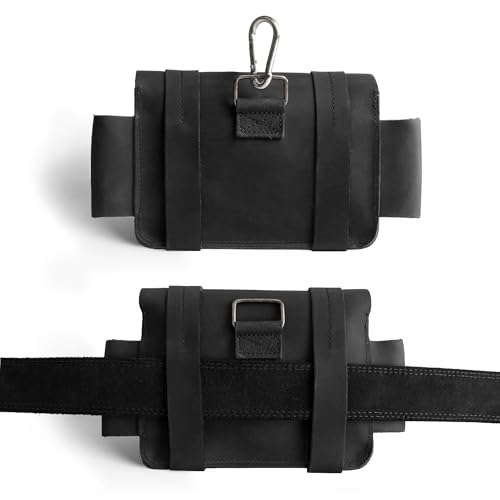 Image of Hide & Drink, Empty First Aid Bag, Mini Medical Storage Pouch, Rectangular Bag for Survival Kit, Full Grain Leather, Handmade