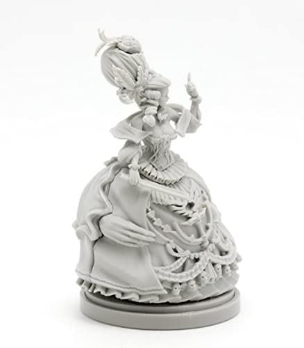 Figura modelo de resina 30mm King-dom Death White sin montar miniatura 4